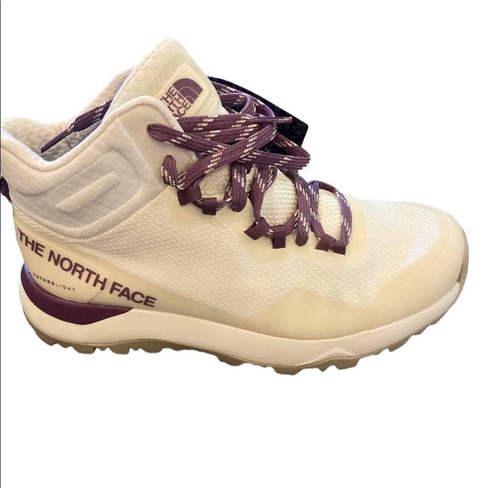 The North Face Women's White and Purple Shoes